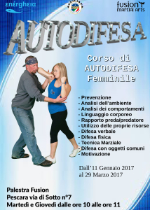 volantino difesa femminile